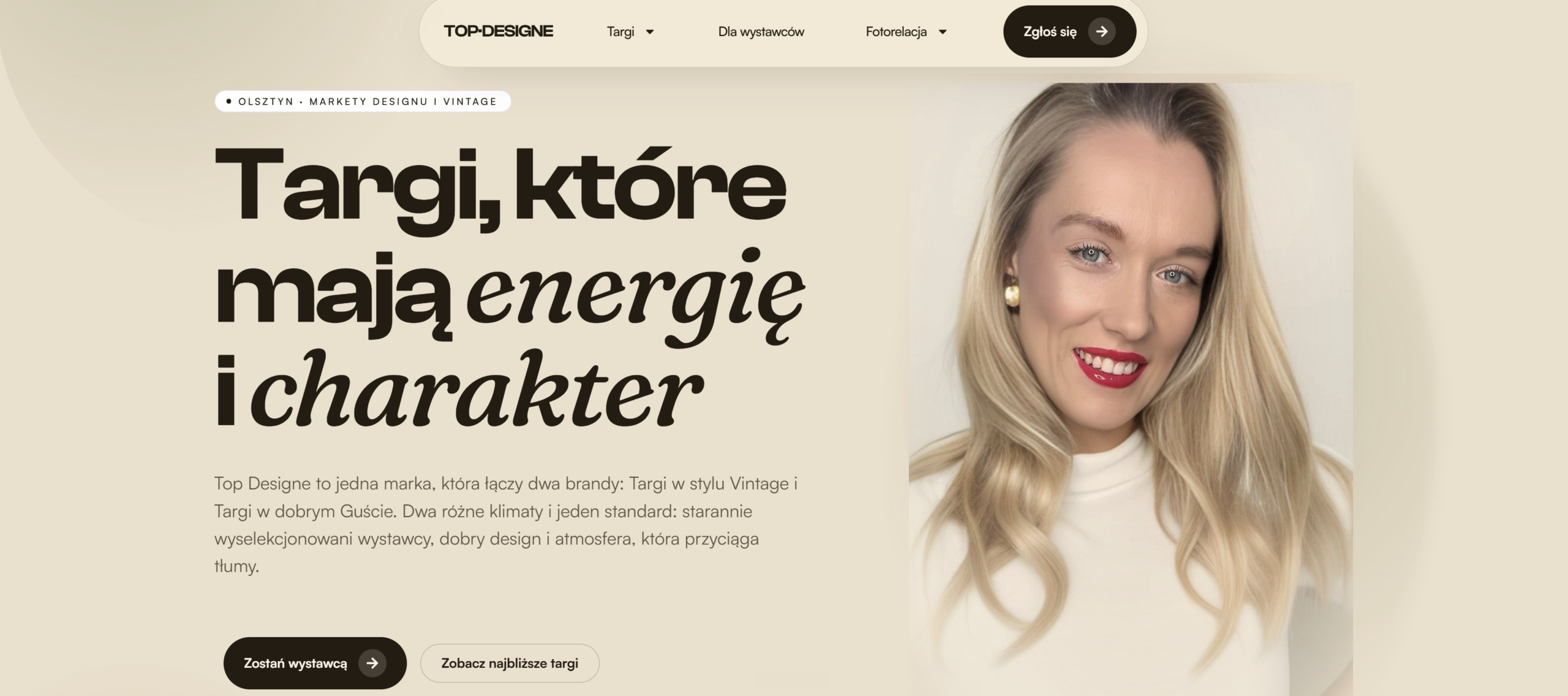 Realizacja strony: Top Designe